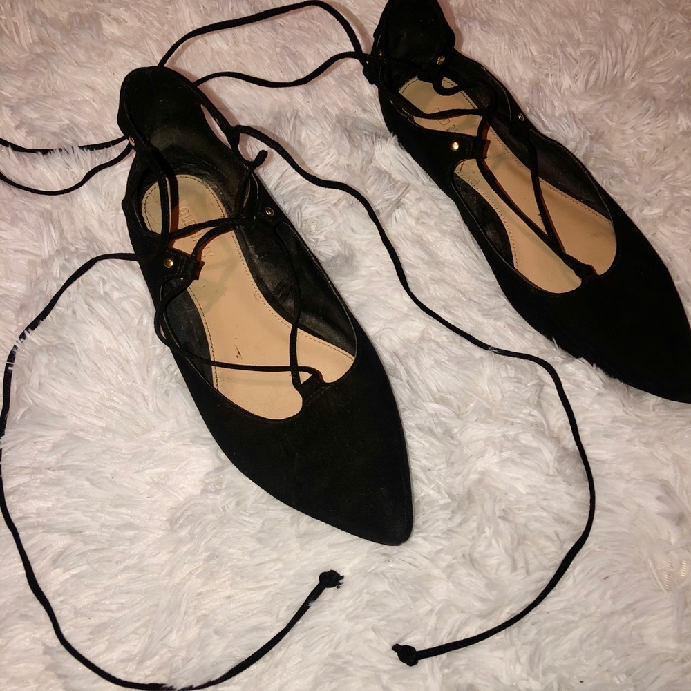 Old Navy Black Flats Size 6/7